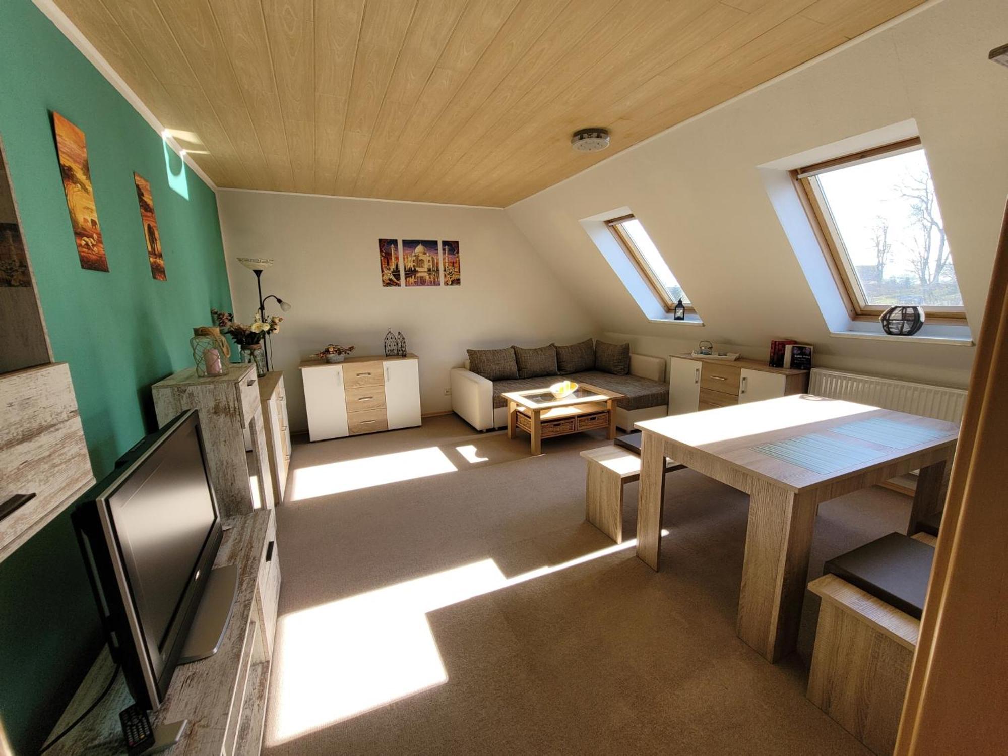 Ferienwohnung "Dorfidyll" Kittlitz Buitenkant foto